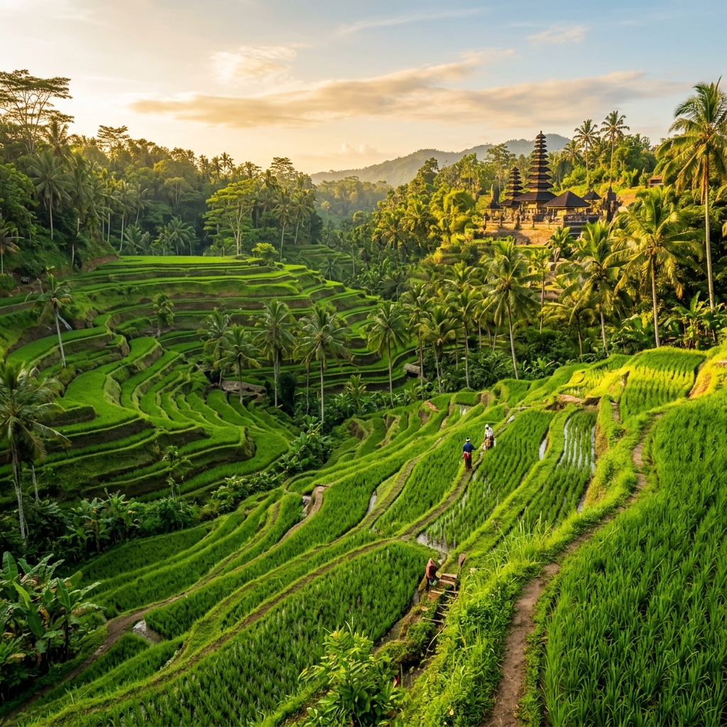 Bali rice terraces