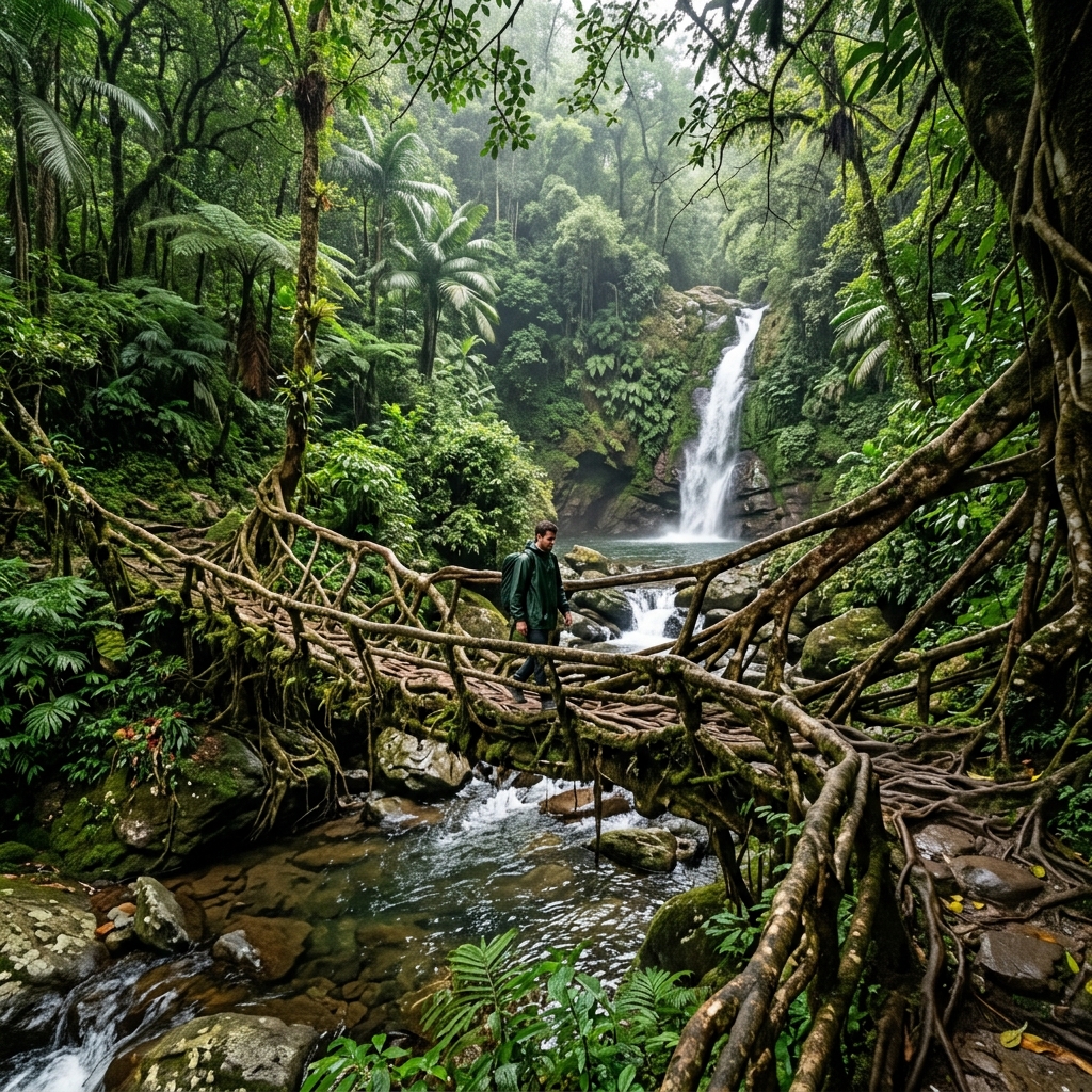 Root bridge Meghalaya